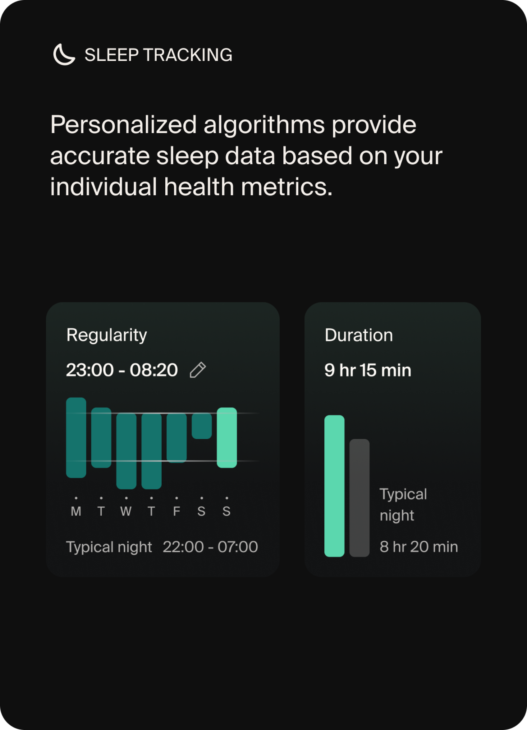 With the insights from your sleep tracker, you can take practical steps to improve your rest With the insights from your sleep tracker, you can take practical steps to improve your rest